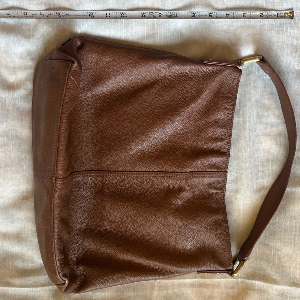 Kooba Brown Leather Shoulder Bag
